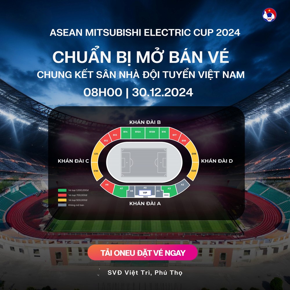 Vé chung dự kết lượt đi AFF Cup cao nhất bao nhiêu? Cách mua như thế nào? - ảnh 2