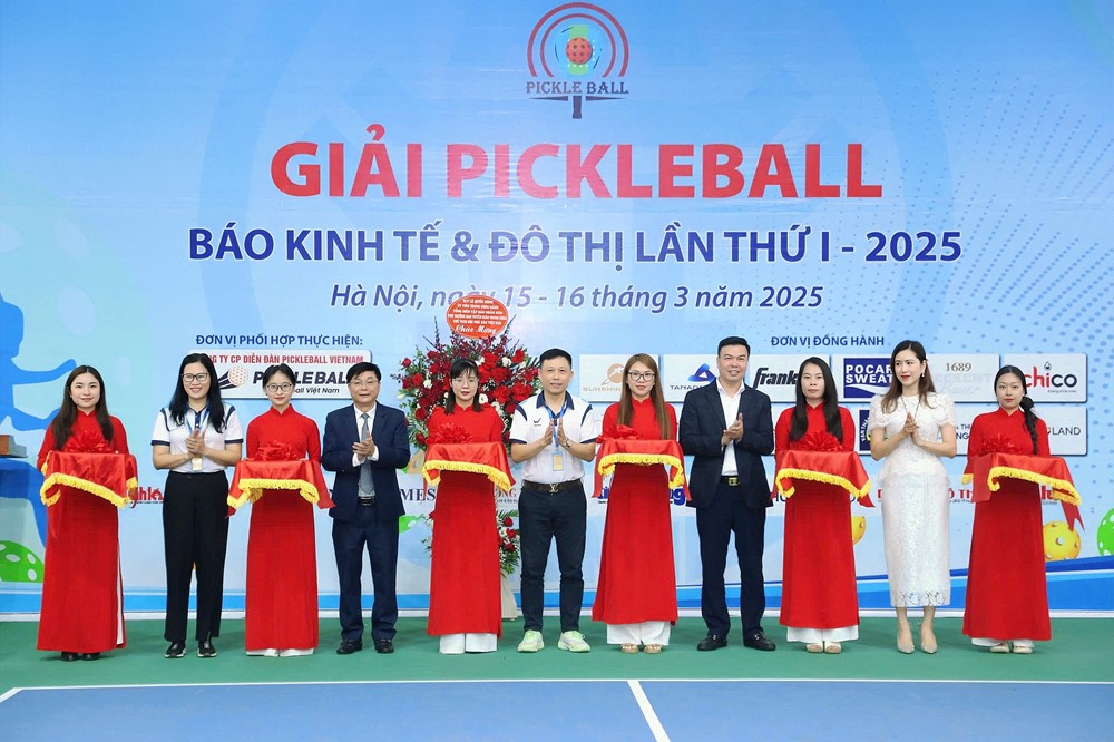 Khai mạc Giải “Pickleball Báo Kinh tế & Đô thị lần thứ I - 2025” - ảnh 7