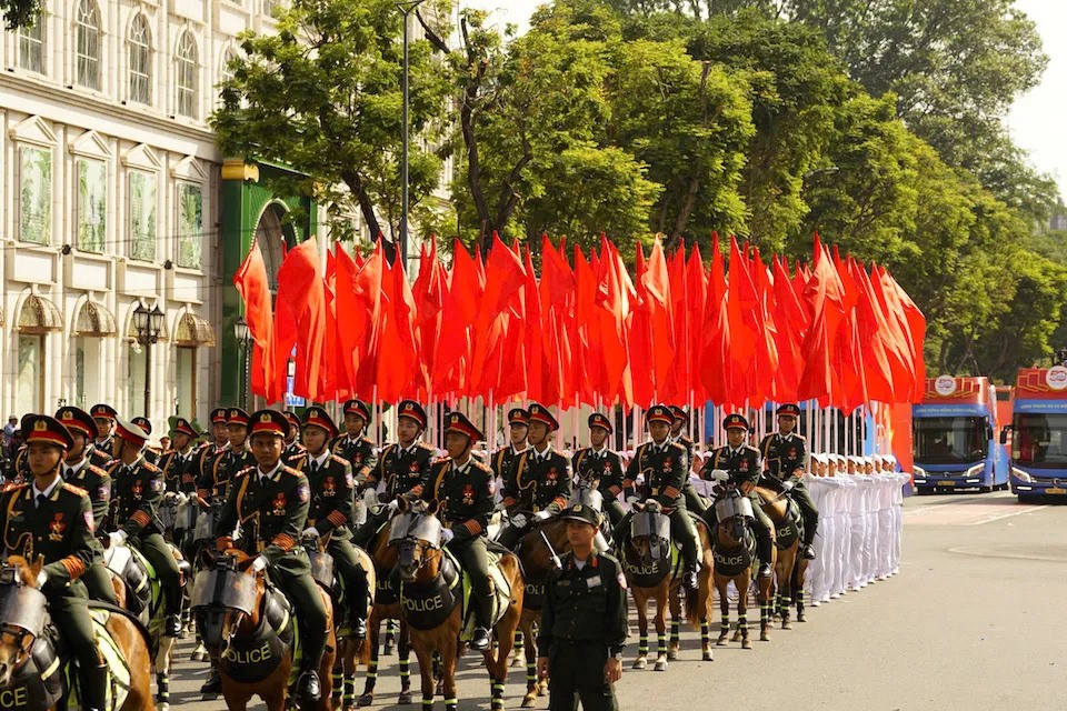 Hình ảnh 1 TP Hồ Chí Minh: điều chỉnh giao thông tại nhiều tuyến đường phục vụ lễ kỷ niệm 30/4 - ảnh 1