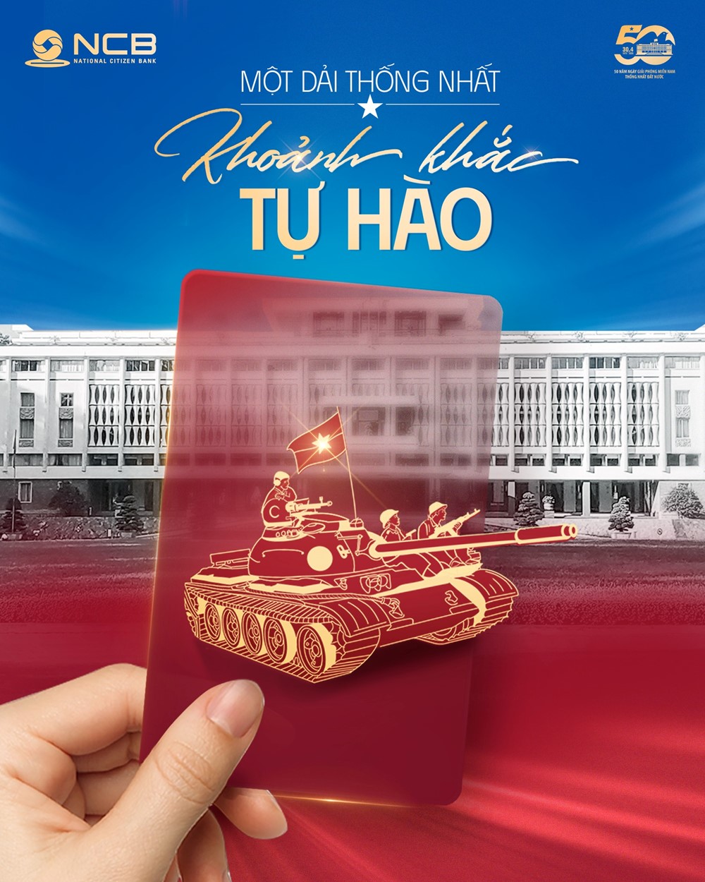 Dấu ấn tự hào thắp sáng ưu đãi ngân hàng mùa Thống nhất - ảnh 2