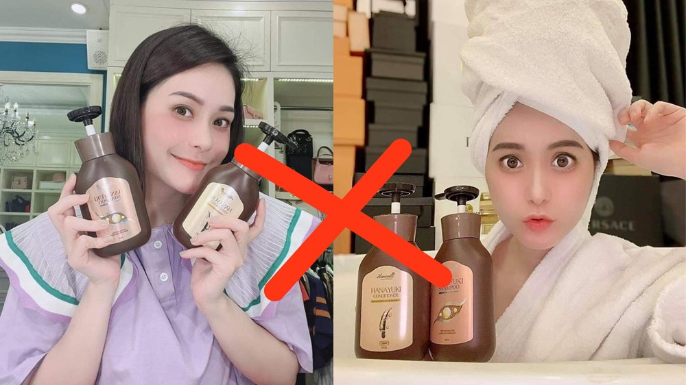 Rầm rộ quảng cáo “thuần tự nhiên”, dầu gội Hanayuki Shampoo của Đoàn Di Băng bị thu hồi, tiêu hủy - ảnh 1