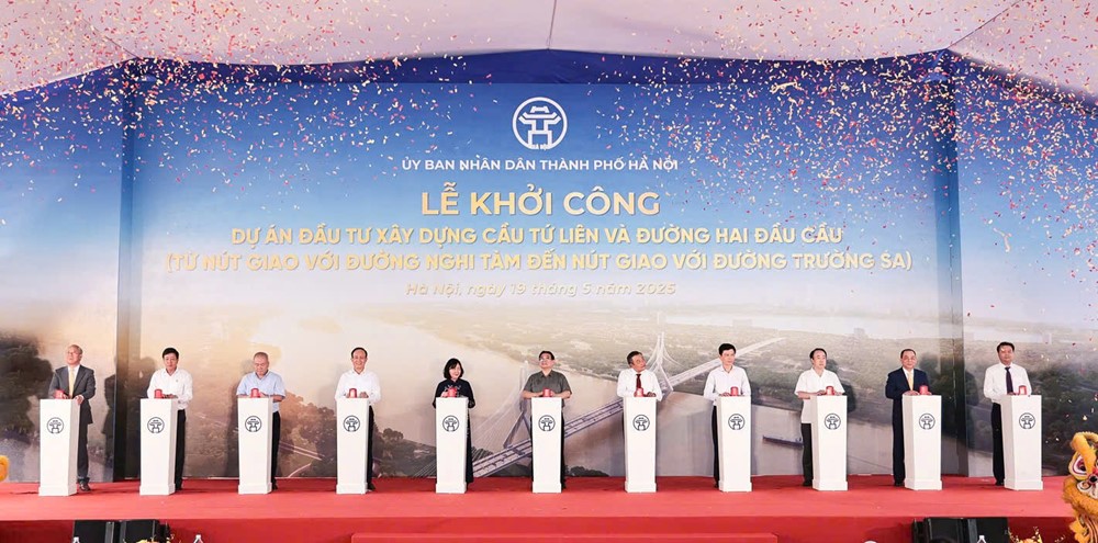 Hà Nội khởi công cầu Tứ Liên: Khu vực nào hưởng lợi lớn từ trục kết nối chiến lược?  - ảnh 1