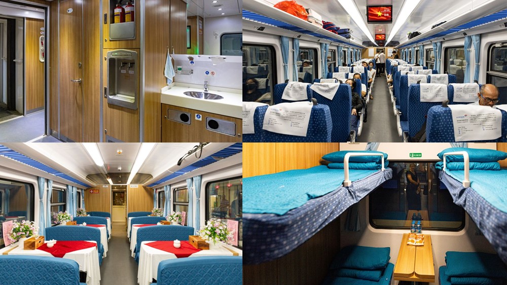 Ngành đường sắt ra mắt tàu du lịch “chuẩn máy bay” tuyến Hà Nội – Đồng Hới - ảnh 1