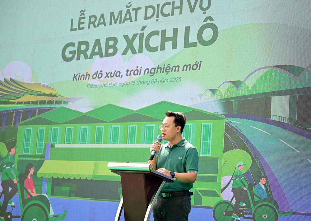 Grab chính thức thử nghiệm dịch vụ Grab Xích Lô tại Huế - ảnh 4