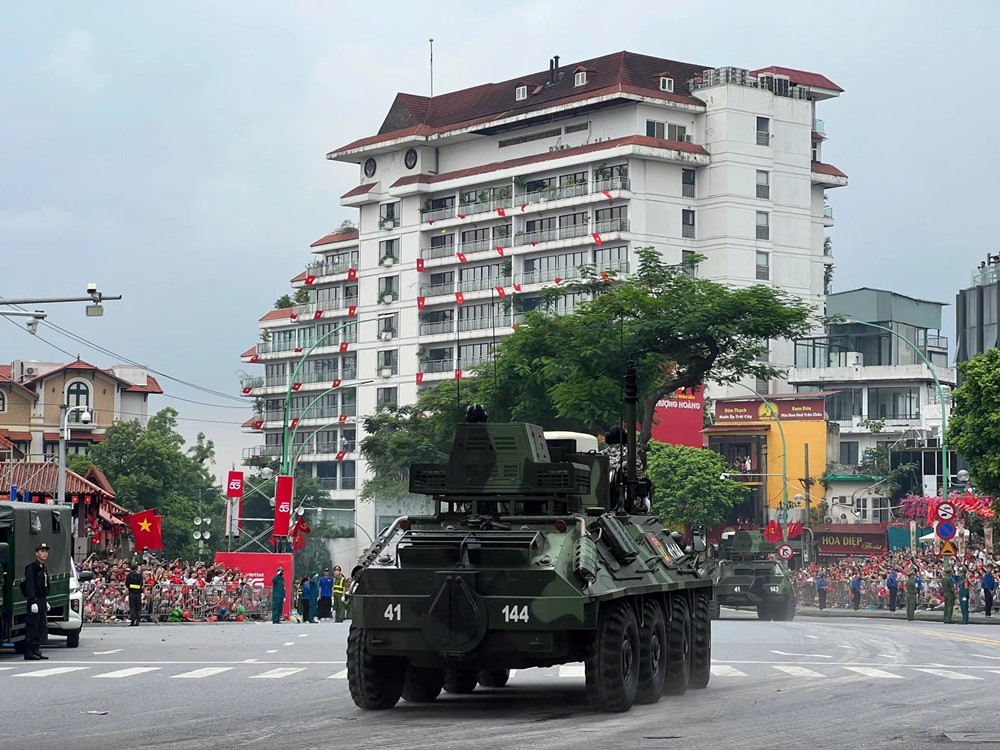 Trực tiếp: Sơ duyệt cấp Nhà nước diễu binh, diễu hành kỷ niệm 80 năm Quốc khánh - ảnh 30