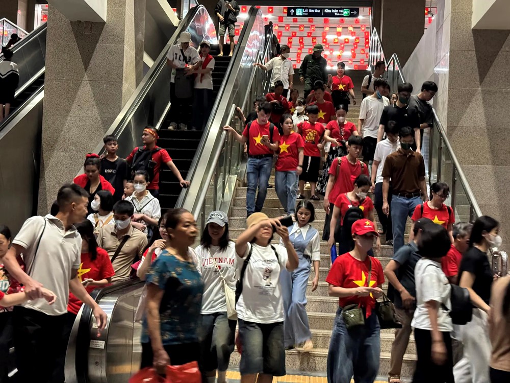 Cập nhật: Các khối diễu binh, diễu hành đã sẵn sàng tổng duyệt tại Quảng trường Ba Đình - ảnh 8