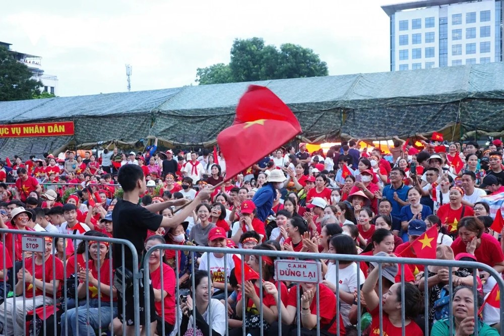 Cập nhật: Các khối diễu binh, diễu hành đã sẵn sàng tổng duyệt tại Quảng trường Ba Đình - ảnh 7