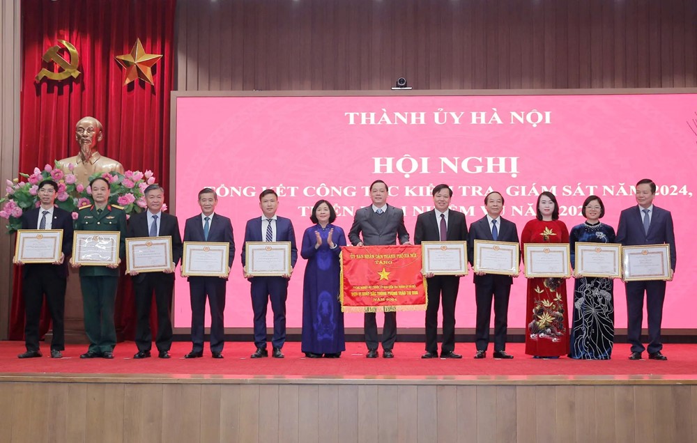 Đẩy mạnh kiểm tra, giám sát – động lực xây dựng Đảng bộ Thủ đô vững mạnh - ảnh 1