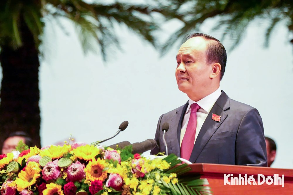 Toàn cảnh phiên khai mạc Đại hội đại biểu Đảng bộ Thành phố Hà Nội lần thứ XVIII, nhiệm kỳ 2025-2030 - ảnh 8