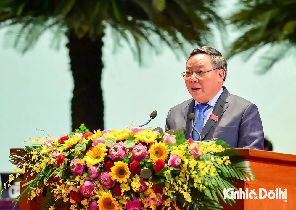 Khai mạc trọng thể Đại hội đại biểu Đảng bộ Thành phố Hà Nội lần thứ XVIII, nhiệm kỳ 2025 - 2030 - ảnh 10