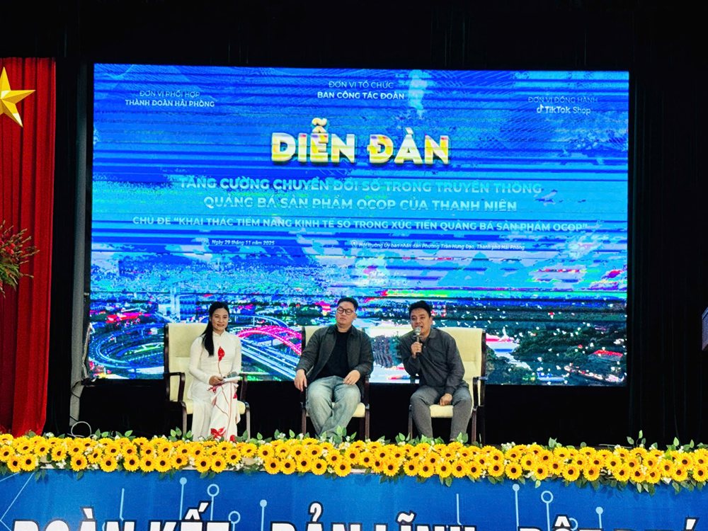 Thanh niên Hải Phòng thúc đẩy chuyển đổi số, lan tỏa sản phẩm OCOP trên nền tảng TikTok - ảnh 7