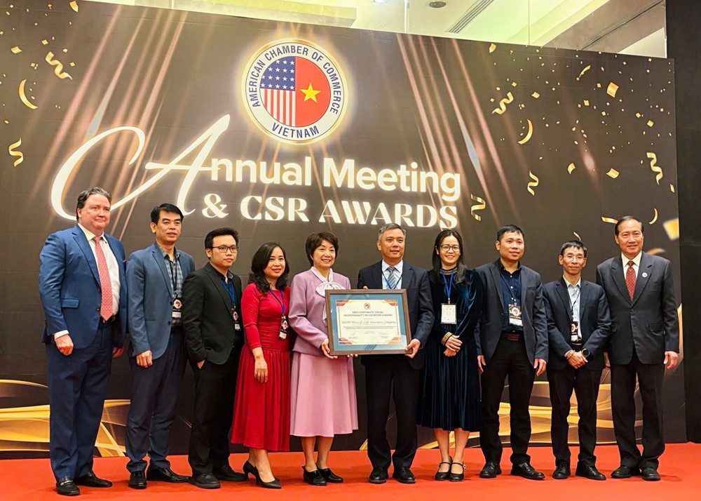 BIDV MetLife được vinh danh lần thứ 10 liên tiếp tại AmCham CSR Awards - ảnh 1