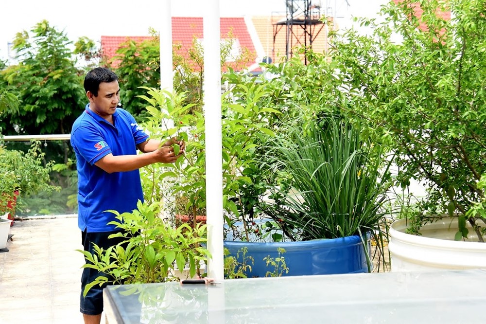 ‘Bạch dinh’ được định giá 21 tỷ của ‘MC nông dân’ Quyền Linh: Rộng 500m2, vườn hoa hồng ngoại như cổ tích - ảnh 4