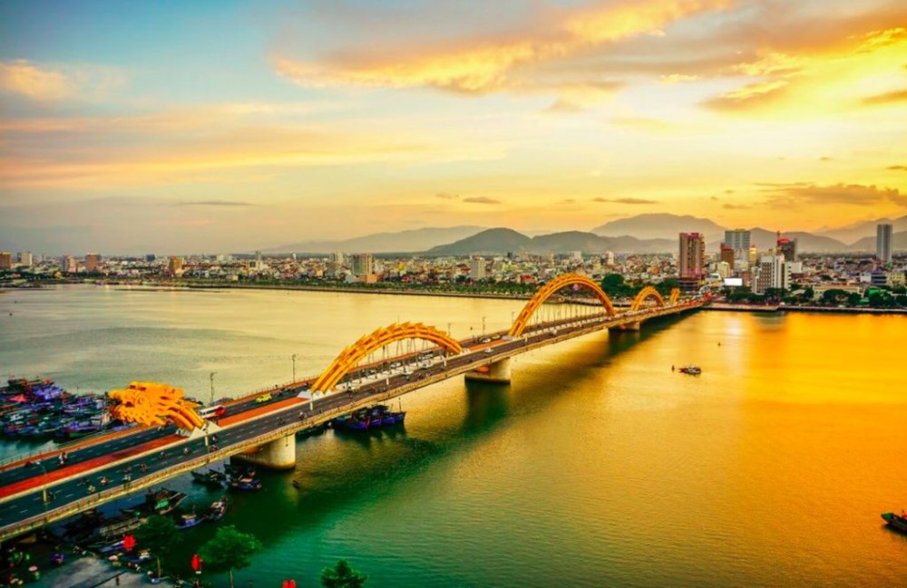 Vùng đất sẽ trở thành thủ phủ mới của Đà Nẵng và Quảng Nam sau sáp nhập: Quận đáng sống trong lòng TP đáng sống, sở hữu cầu Rồng thép 9.000 tấn ấn tượng nhất thế giới - ảnh 3