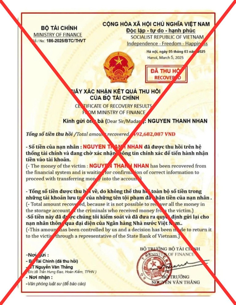 Bộ Tài chính phát cảnh báo đến toàn bộ người dân cả nước - ảnh 4