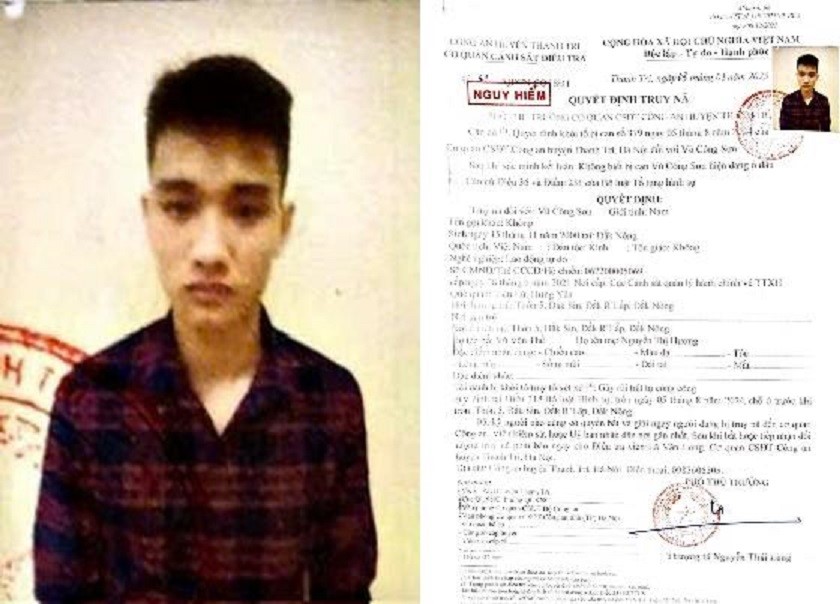 Đề nghị ai biết Vũ Công Sơn, sinh năm 2000 khẩn trương báo công an qua số 039.949.3194 - ảnh 1