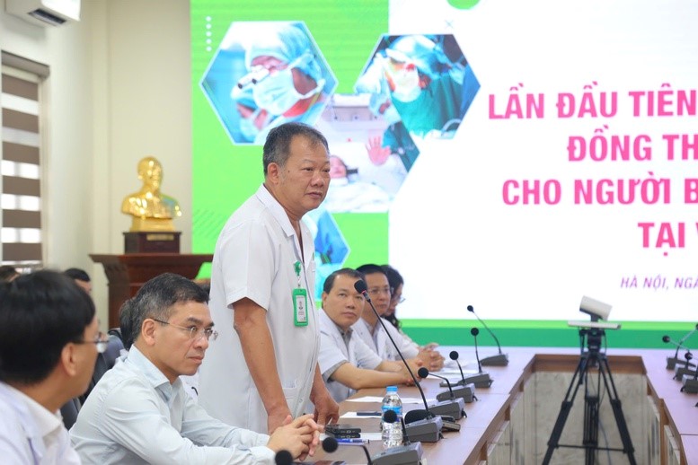 Các bác sĩ Bệnh viện Việt Đức vừa tạo ra ‘kỳ tích’ của y học Việt Nam - ảnh 3