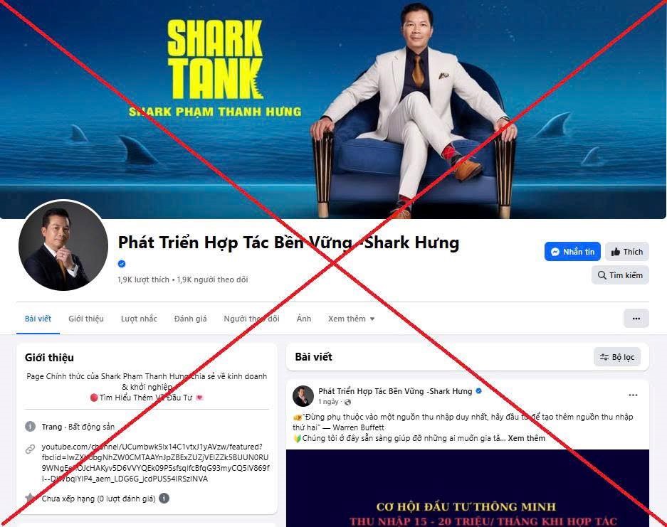 Cảnh báo khẩn liên quan các ‘Shark’ nổi tiếng - ảnh 1