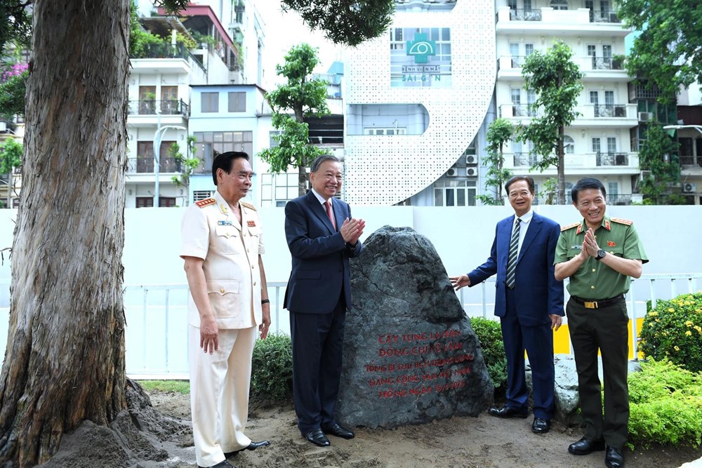 Công trình quan trọng của Bộ Công an chính thức hoàn thành: Tổng Bí thư Tô Lâm cắt băng khánh thành - ảnh 2
