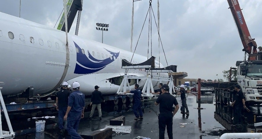 Người dân chuẩn bị được ngồi thử Airbus A320 - ảnh 1