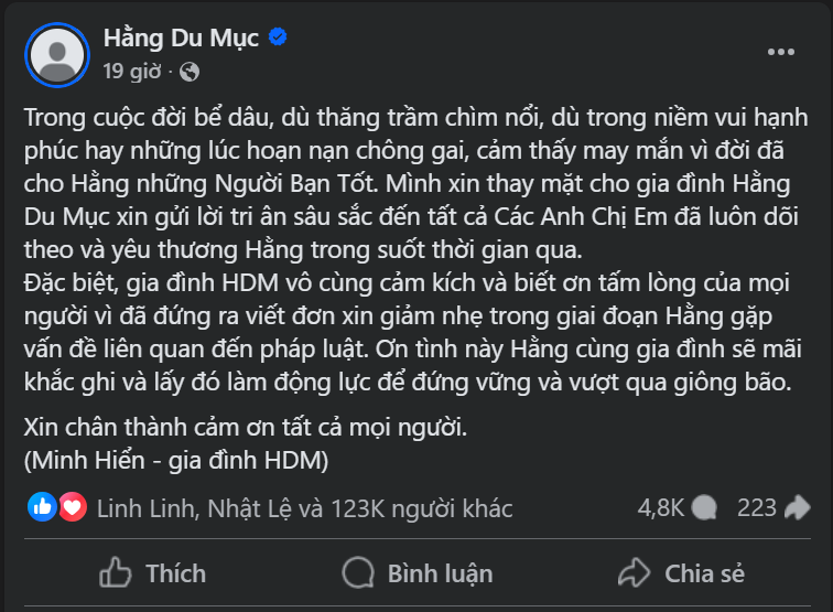 Trang cá nhân 2 triệu người theo dõi của Hằng Du Mục bất ngờ hoạt động  - ảnh 1