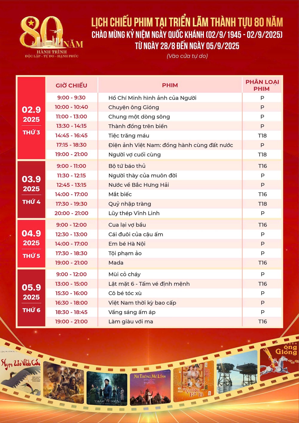 Từ mai, người dân có cơ hội được xem phim ‘Mùi cỏ cháy’, ‘Địa đạo’... miễn phí tại phòng chiếu 200m2 - ảnh 3