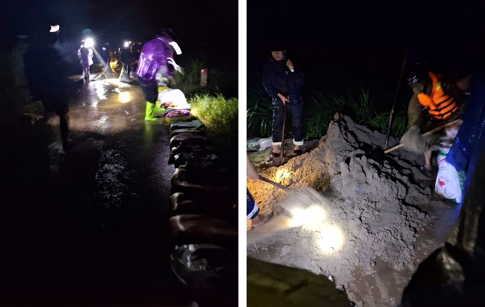 Tràn đê bao dài 4,2km, sơ tán khẩn cấp 2.500 người ngay trong đêm - ảnh 3