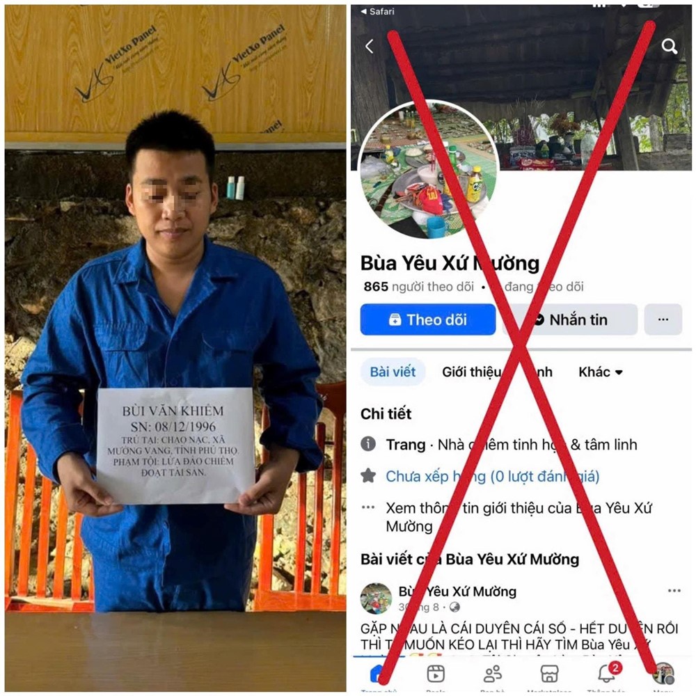 Khởi tố đối tượng bán 'bùa gọi người yêu quay lại sau 3 ngày' - ảnh 1