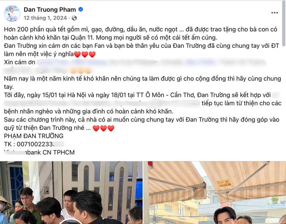 Đan Trường vướng lùm xùm từ thiện - ảnh 5
