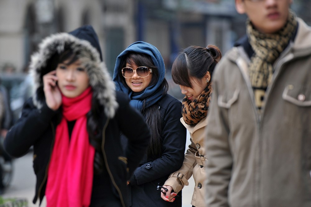 Miền Bắc rét đậm, có nơi xuống 2 độ C - ảnh 1