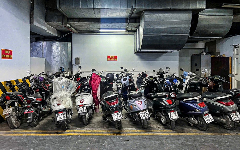 Thêm một chung cư cấm gửi xe điện  - ảnh 1