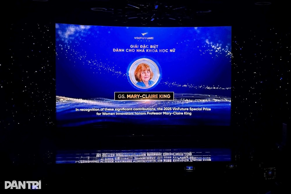 Nữ GS vừa nhận giải thưởng Đặc biệt của tỷ phú Phạm Nhật Vượng: Có nghiên cứu lịch sử về ung thư vú, ngưỡng mộ sự kiên cường của Việt Nam - ảnh 1