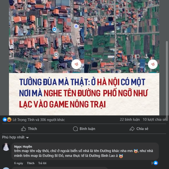 Sự thật về những con đường mang tên Khoai Môn, Cà Chua, Bí Đỏ… gây sốt mạng trong những ngày vừa qua - ảnh 2