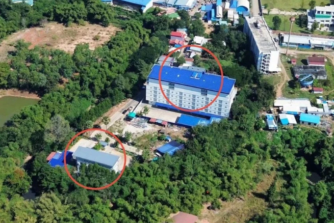 Thái Lan tập kích 2 'trung tâm lừa đảo' ở biên giới Campuchia  - ảnh 1