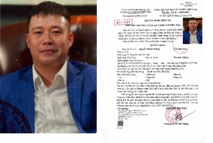 Truy nã đặc biệt Giám đốc Nguyễn Thành Trung - ảnh 1
