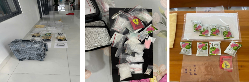 Phát hiện vali chứa hơn 2,7kg ma túy trong vườn nhà nguyên Bí thư xã, khởi tố 3 đối tượng - ảnh 1