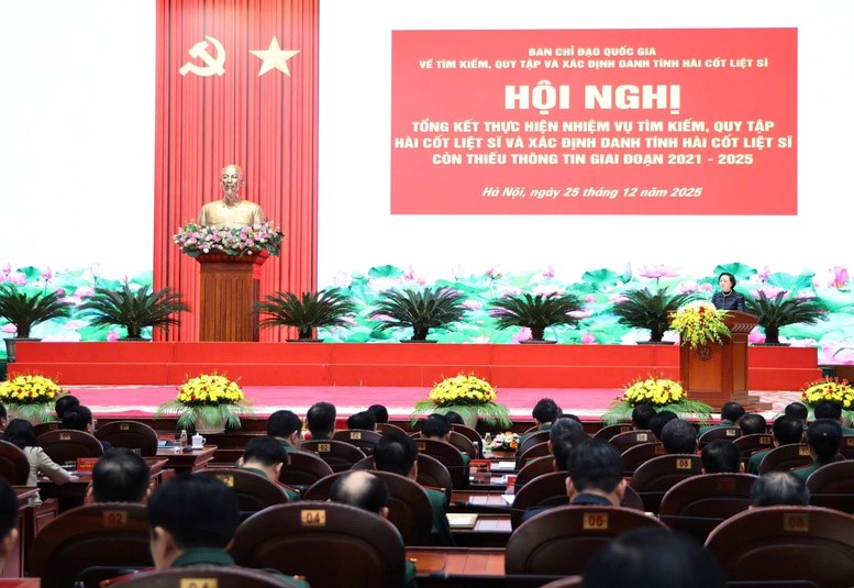 Việt Nam đặt mục tiêu tìm kiếm, quy tập 7.000 hài cốt nhân dịp kỷ niệm 80 năm Ngày Thương binh - Liệt sĩ - ảnh 1