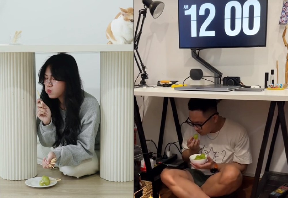 Trend chui xuống gầm bàn ăn 12 quả nho vào giao thừa nổi rần rần Tiktok thực chất là phong tục kì lạ ở đất nước này - ảnh 1