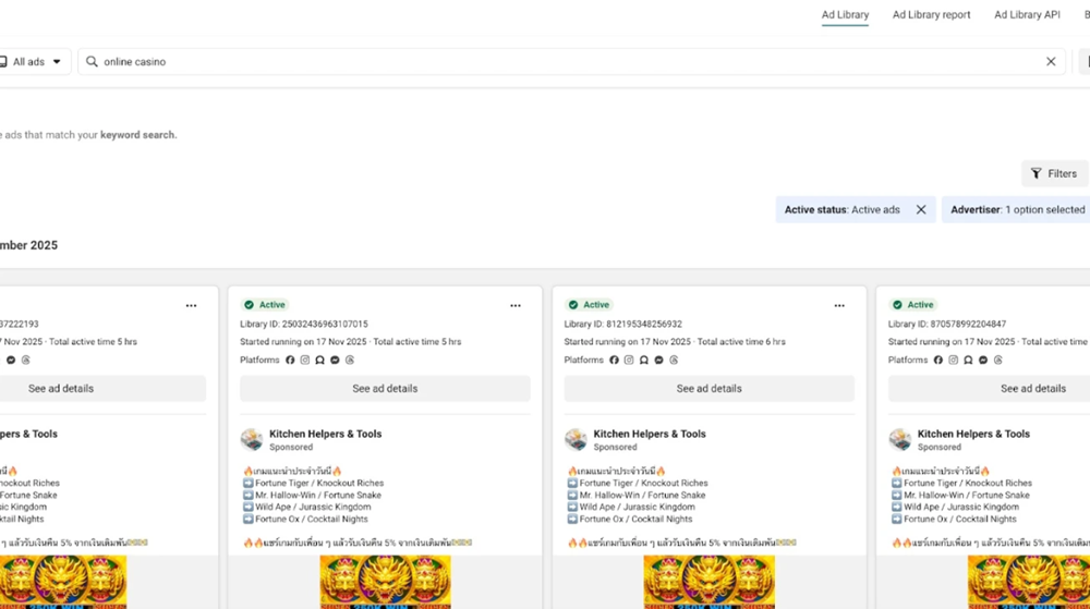 Facebook ‘nhận tiền’ để quảng cáo cờ bạc - ảnh 2