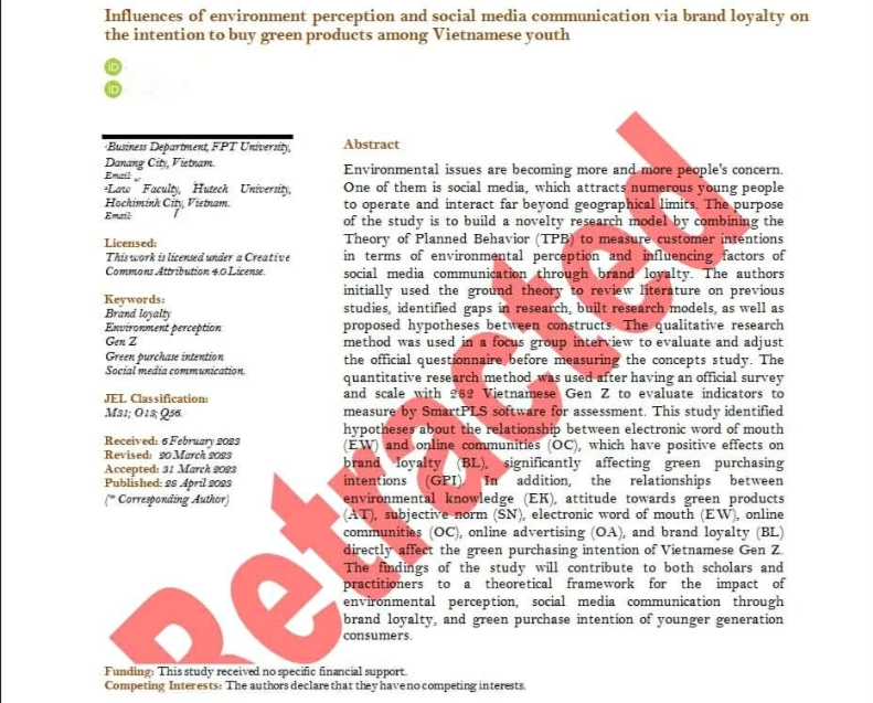 Giảng viên của ĐH nổi tiếng Việt Nam bị gỡ bài báo khoa học vì không ghi tên sinh viên - ảnh 1