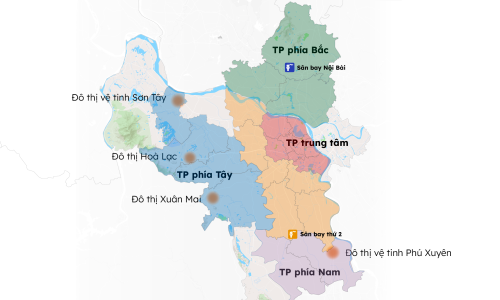 Lộ diện khu vực hưởng lợi lớn khi thành phố phía Tây thủ đô hình thành - Ảnh 1