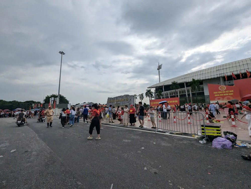 Cập nhật: Không khí chuẩn bị lễ kỷ niệm, diễu binh, diễu hành 2/9 tại Hà Nội - ảnh 23