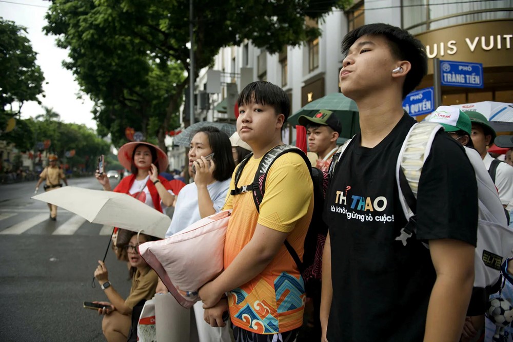 Cập nhật: Không khí chuẩn bị lễ kỷ niệm, diễu binh, diễu hành 2/9 tại Hà Nội - ảnh 26