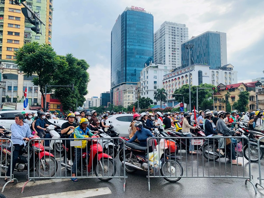 Cập nhật: Không khí chuẩn bị lễ kỷ niệm, diễu binh, diễu hành 2/9 tại Hà Nội - ảnh 32