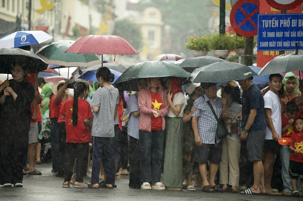 Cập nhật: Không khí chuẩn bị lễ kỷ niệm, diễu binh, diễu hành 2/9 tại Hà Nội - ảnh 25