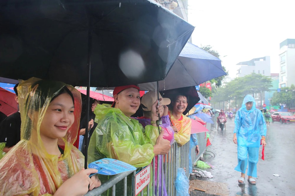 Cập nhật: Không khí chuẩn bị lễ kỷ niệm, diễu binh, diễu hành 2/9 tại Hà Nội - ảnh 40