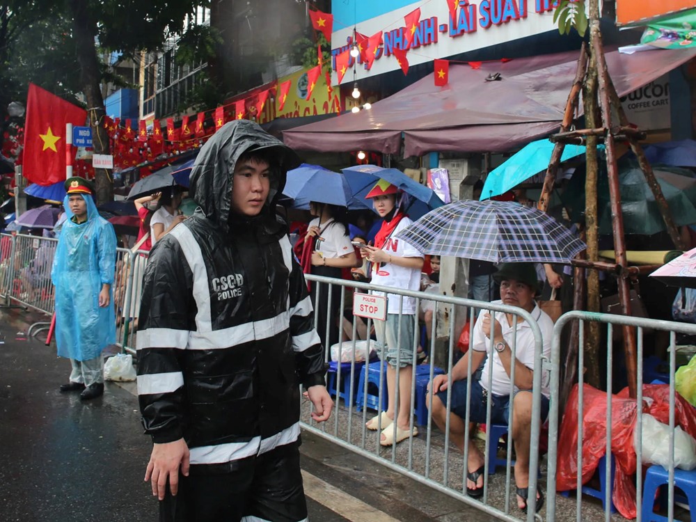 Cập nhật: Không khí chuẩn bị lễ kỷ niệm, diễu binh, diễu hành 2/9 tại Hà Nội - ảnh 47