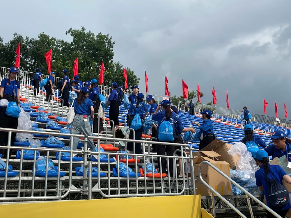 Cập nhật: Không khí chuẩn bị lễ kỷ niệm, diễu binh, diễu hành 2/9 tại Hà Nội - ảnh 8