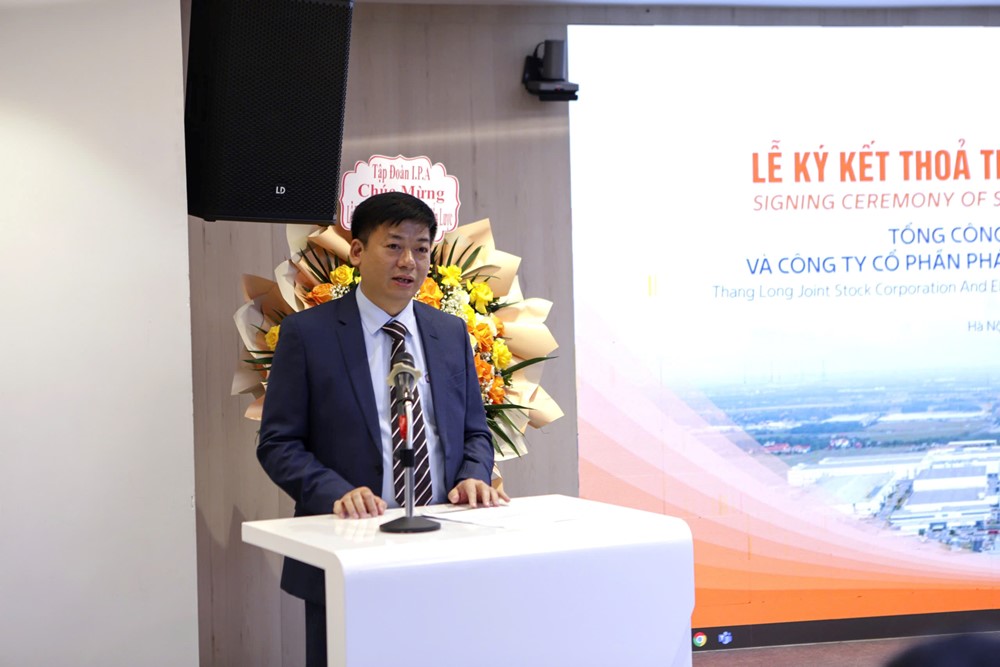 Tổng công ty Thăng Long và EHA Industrial hợp tác phát triển hạ tầng khu công nghiệp xanh, thông minh - ảnh 1