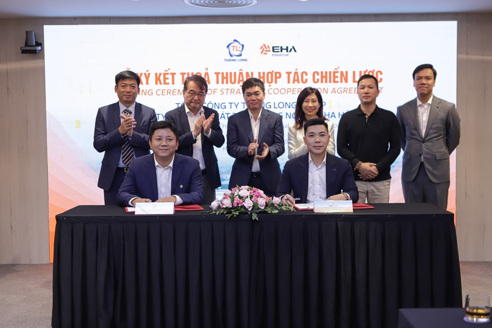 Tổng công ty Thăng Long và EHA Industrial hợp tác phát triển hạ tầng khu công nghiệp xanh, thông minh - ảnh 2